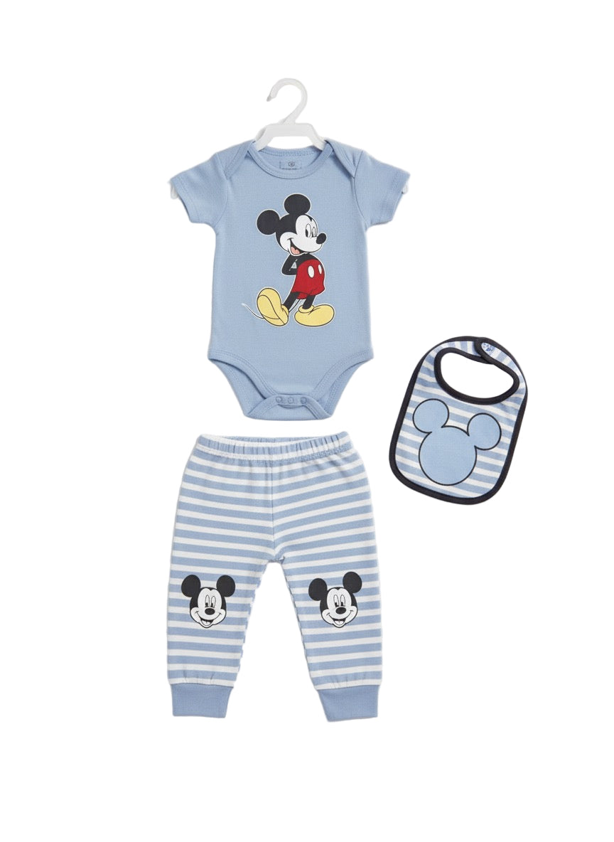 Conjunto bebé  3 piezas | Mickey Mouse