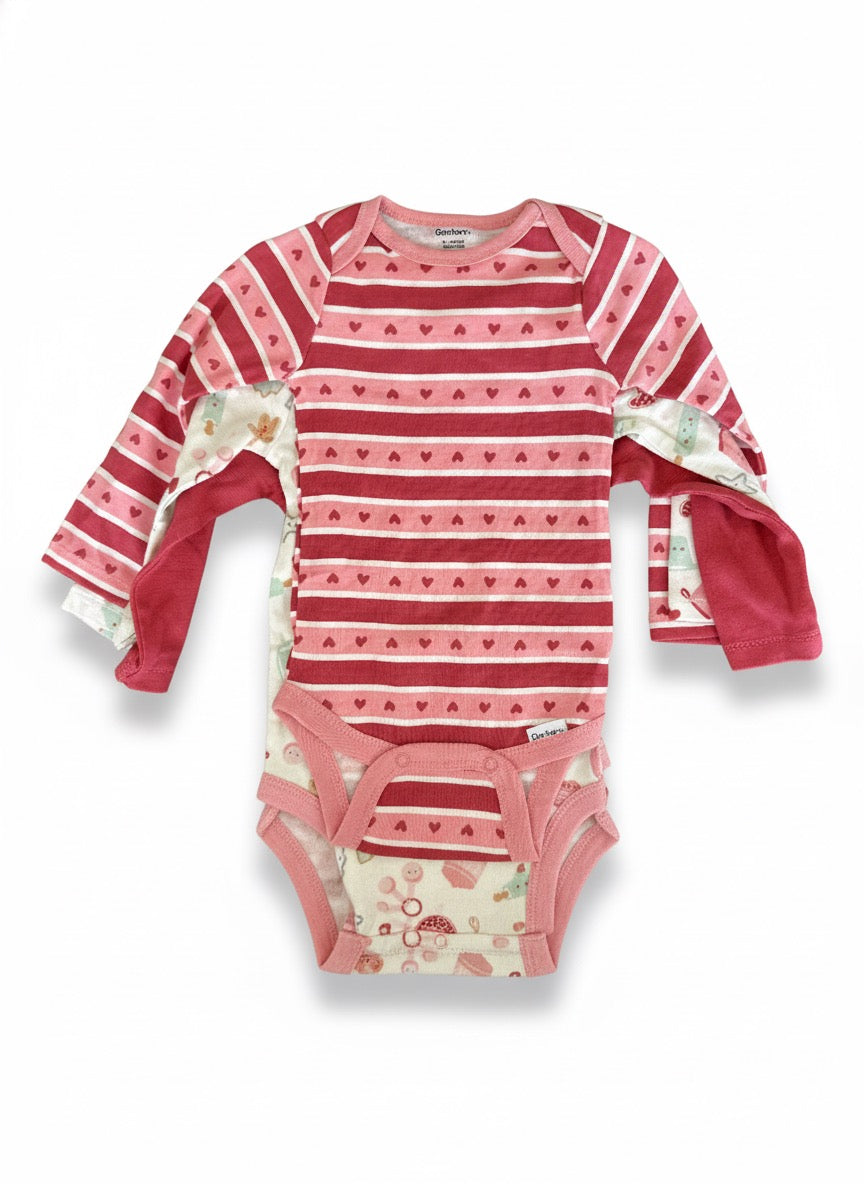 Set body’s navideños - 3 piezas bebé - Gerber | 0-3 Meses