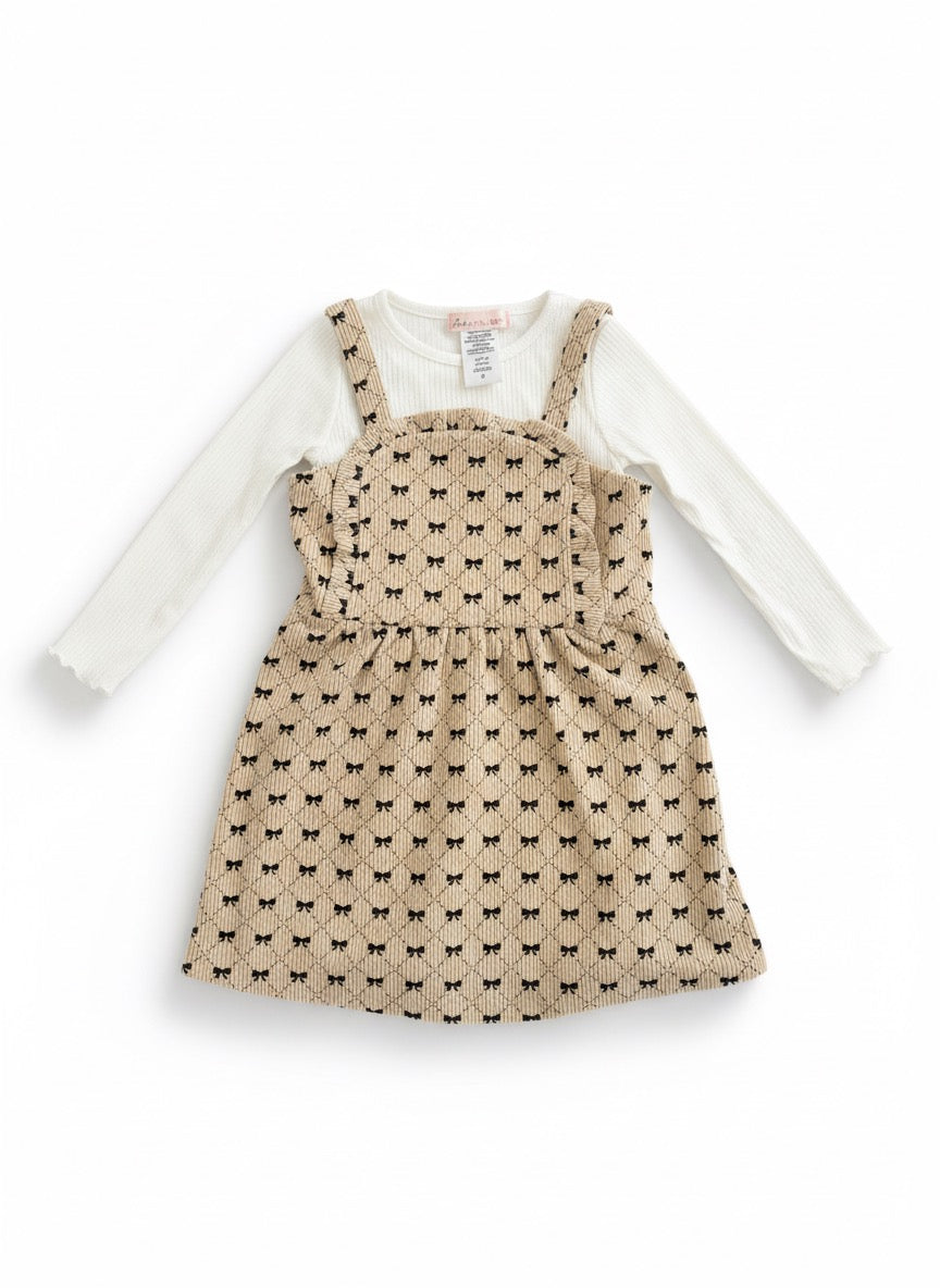 Conjunto vestido + blusa - Niña | 3T