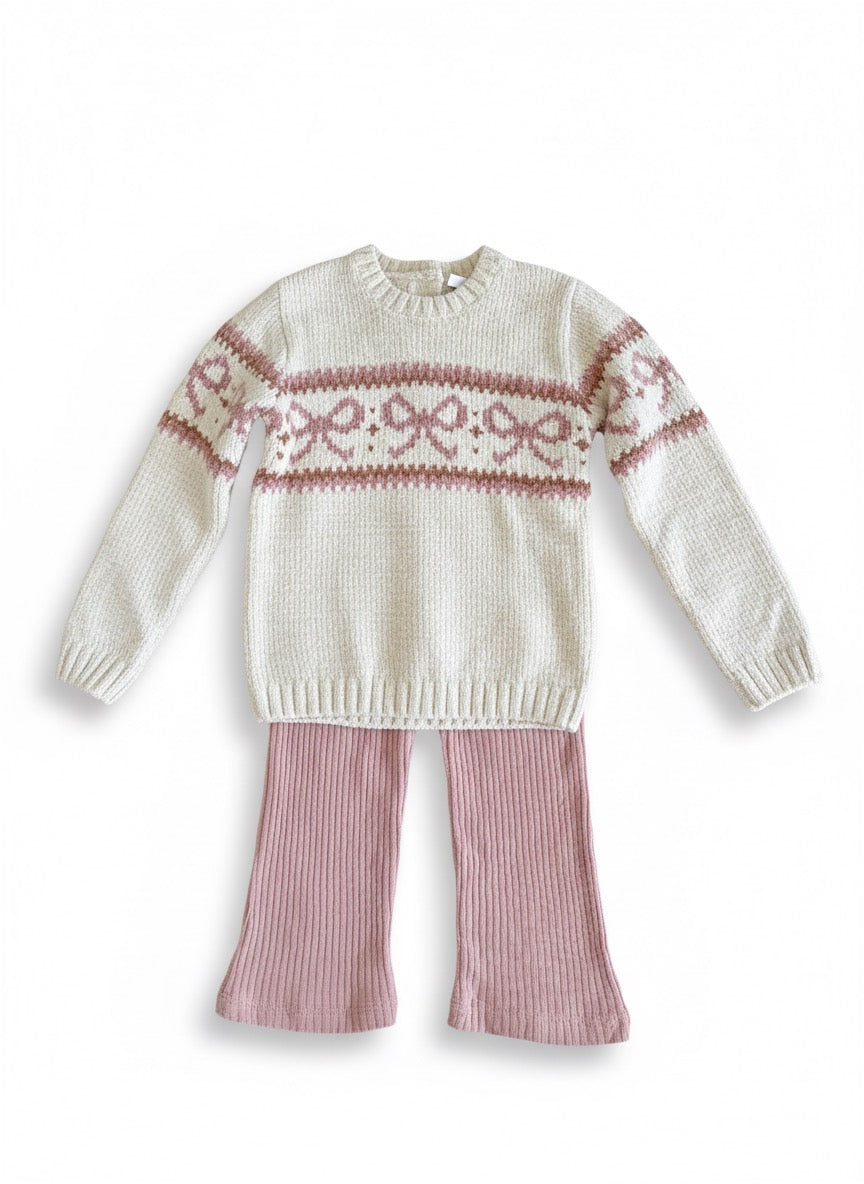 Conjunto rosa - Nicolle Miller - Niña | 24 Meses