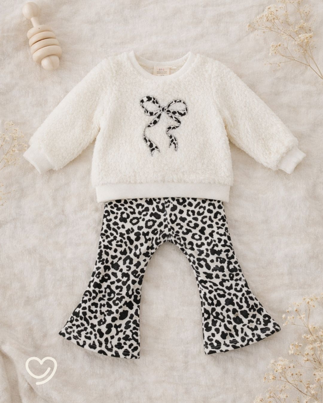 Conjunto Animal Print 12 Meses 2 piezas.