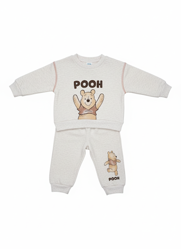 Conjunto Pants + Sudadero| Winnie The Pooh: 3-6 meses / 6-9 Meses