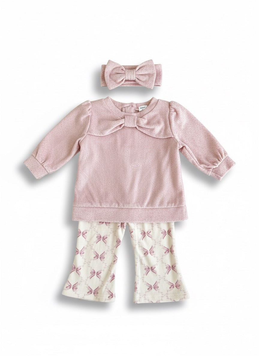 Set pinky soft - 3 piezas | 3-6 Meses
