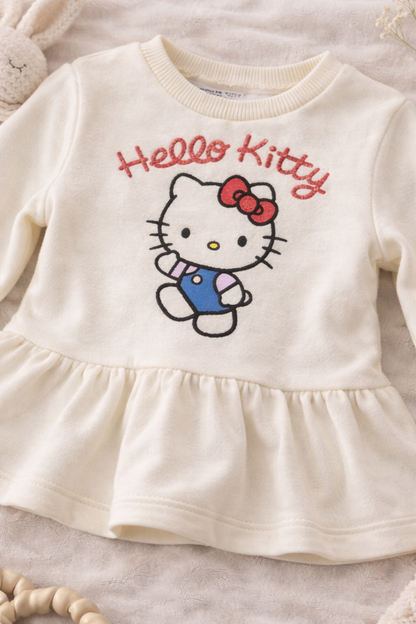 Conjunto Hello Kitty - 2 piezas niña: 12 Meses