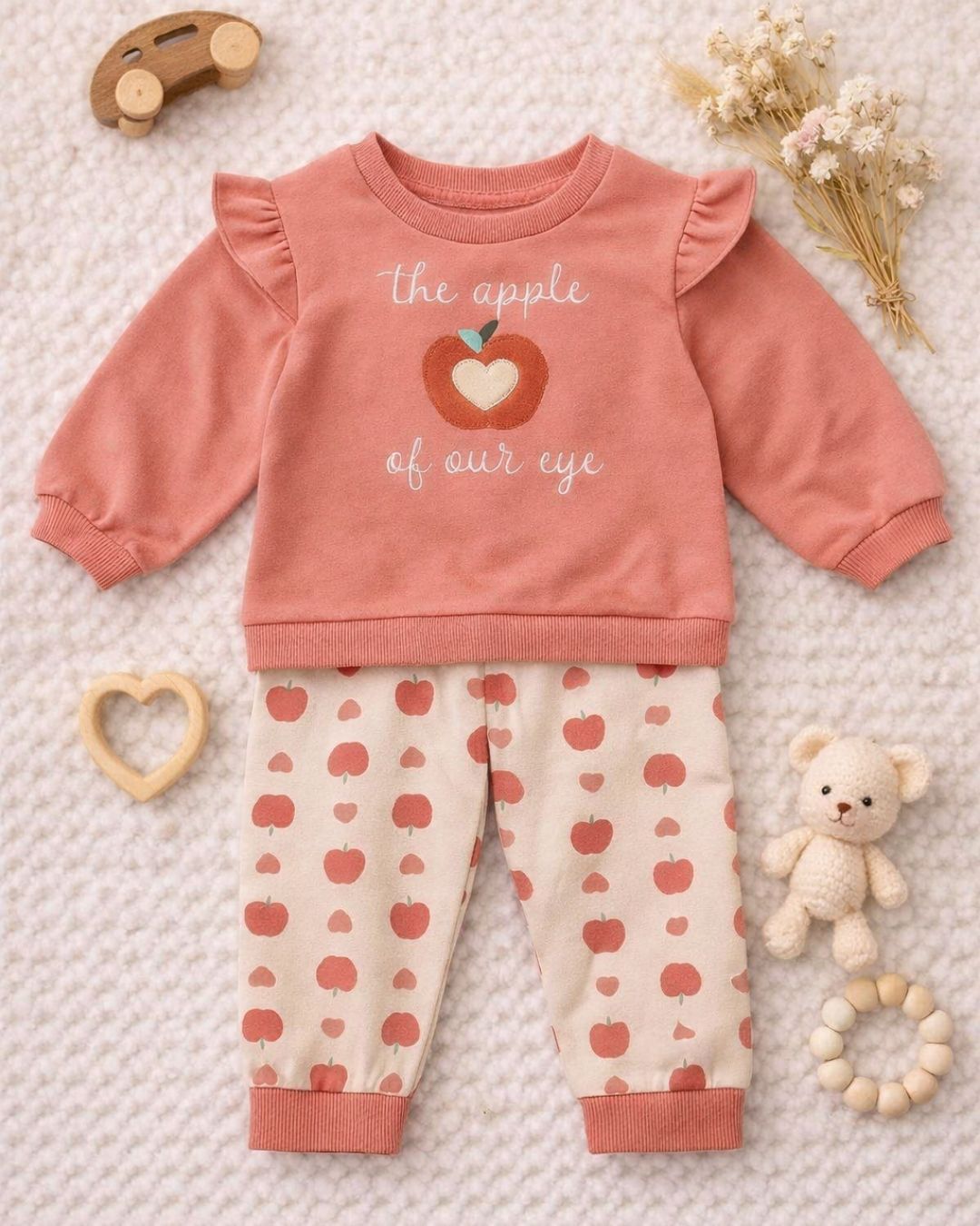 Conjunto Niña Apple Peach -24 Meses.