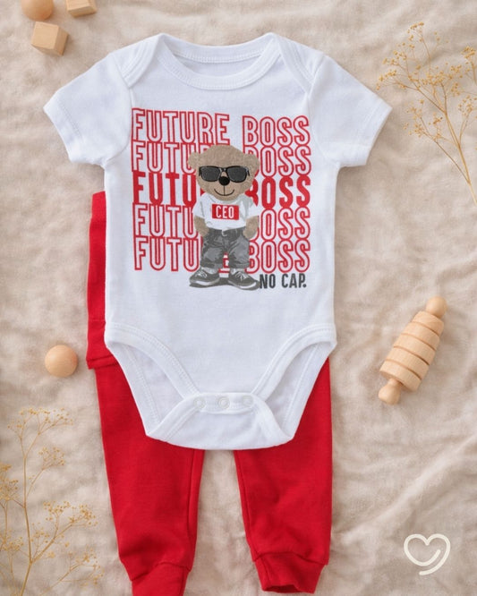 Conjunto 2 piezas Body+Pants 0-3 meses