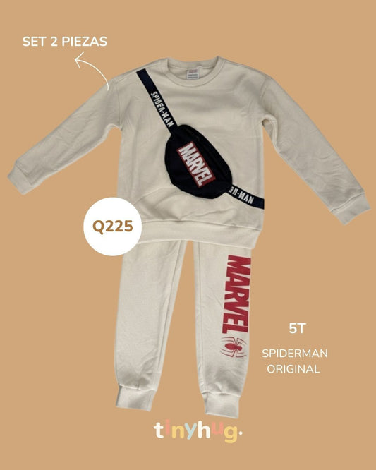 Set 2 Piezas- Spiderman Original- 5T