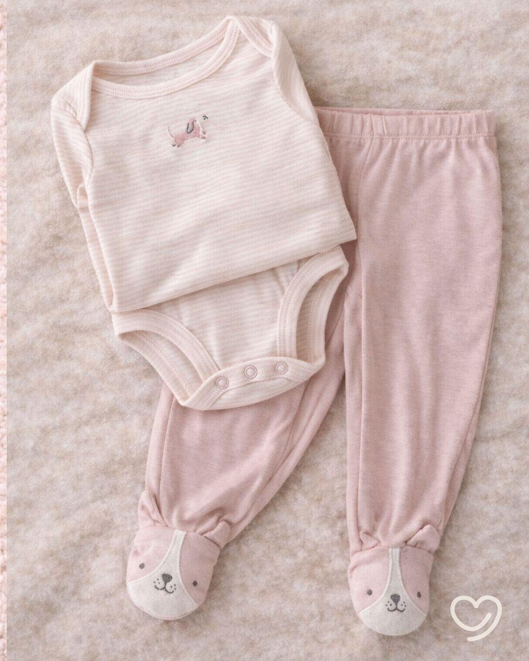 Set 3 piezas Carter's 9 meses.