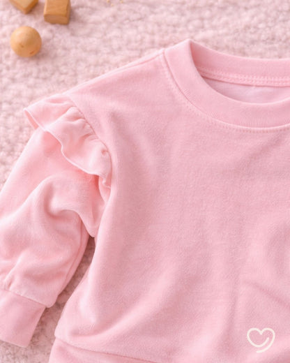 Set 2 Piezas Sweater+Pantaloncito Rosa Carter's 12 Meses.